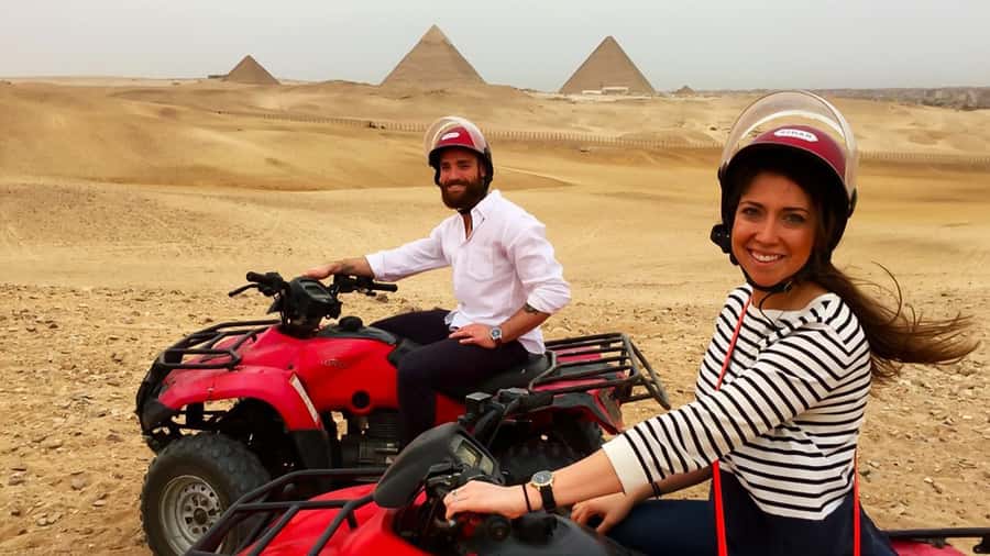 Cairo: Private Quad Bike Desert Tour with Pyramids & Sunset - Key highlights you will care about
