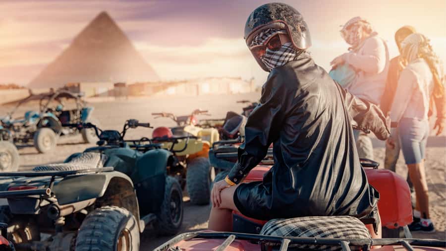 Cairo: Private Quad Bike Desert Tour with Pyramids & Sunset - Bedouin lifestyle: what you should expect from the cultural side