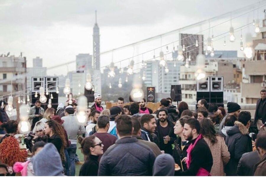Cairo: Pub Crawl and Speakeasy Bar Tour with 2 Free Drinks - Stop Four: The 20th Floor Finish, Nile Views, and Music Depending on the Night