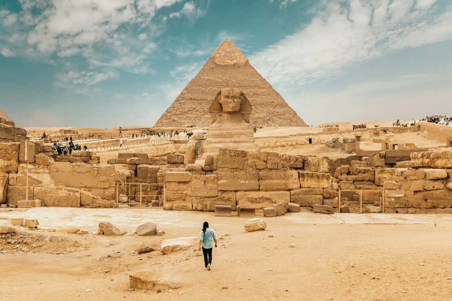 Cairo: Pyramids, Bazaar, Citadel Tour with Photographer - Seeing the Great Sphinx by camel, what 30 minutes feels like in real life