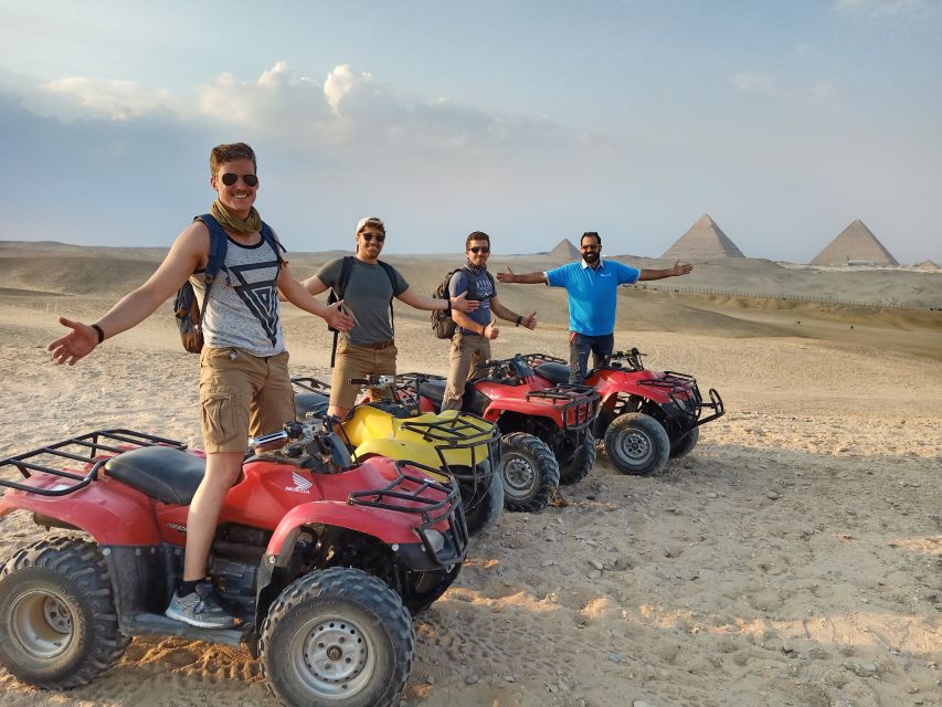 Cairo: Pyramids Quad Bike Adventure & Optional Camel Ride - Guides who make the day: more than directions and photos