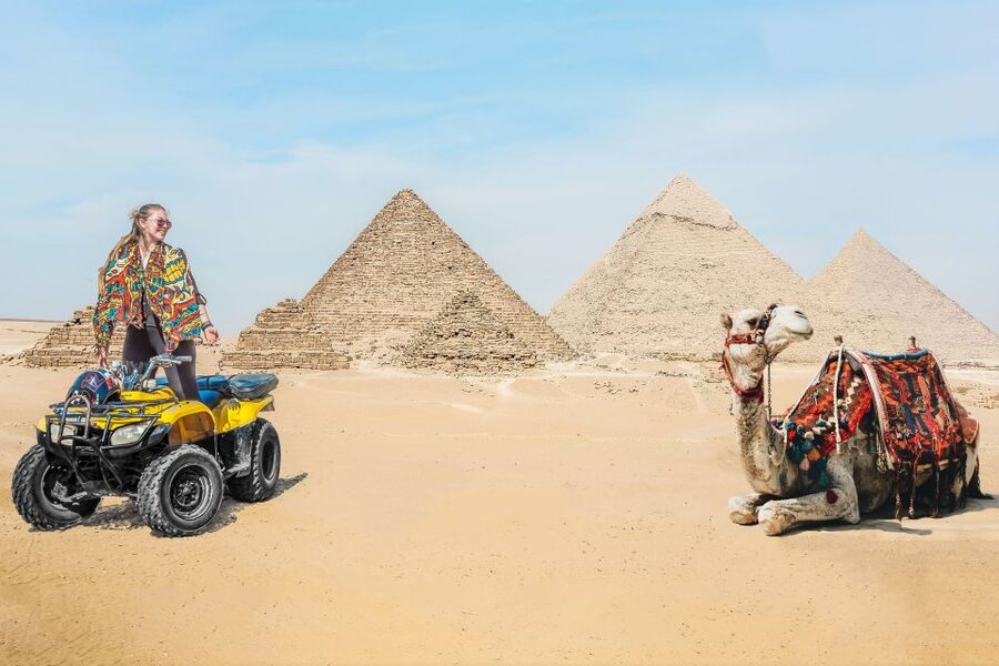 Cairo: Pyramids Quad Bike Adventure & Optional Camel Ride - The optional camel ride: slower pace, more atmosphere, same icons