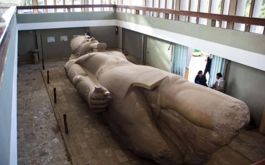 Cairo: Saqqara, Memphis, and Dahshur Day Trip with Lunch - Memphis and Ramses II: the giant objects that rewrite your sense of scale