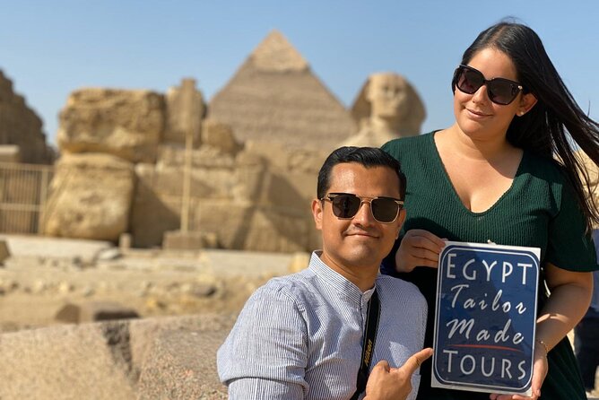 Cairo Sightseeing Tour (Giza Pyramids + Museum + Khan el Khalili Bazaar) - Giza Plateau Photos: Cheops, Chephren, Menkaure, and the Sphinx Area