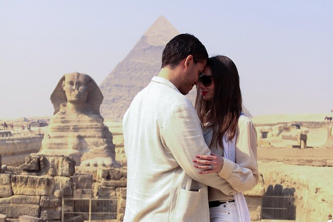 Day Tour to Giza Pyramids Memphis City Dahshur and Saqqara Pyramids - The Cheops, Khafre, and Menkaure stops: quick peeks versus paying for interiors