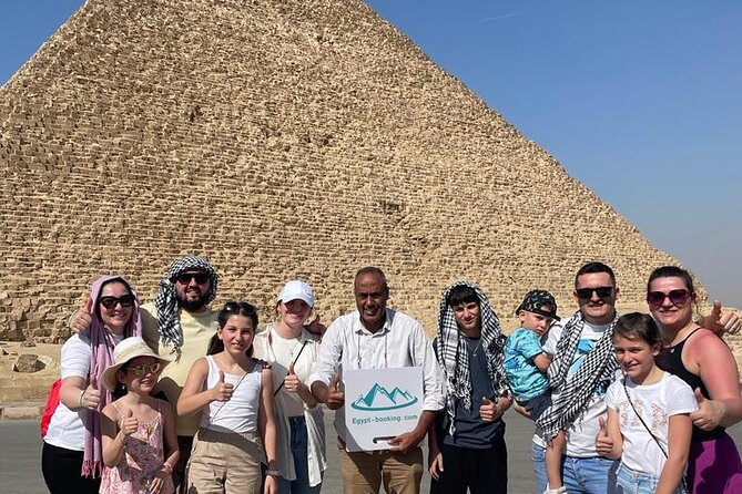 Day trip from Hurghada to Cairo by plane - Giza Pyramids and the Sphinx: the wow stop, but timing is tight