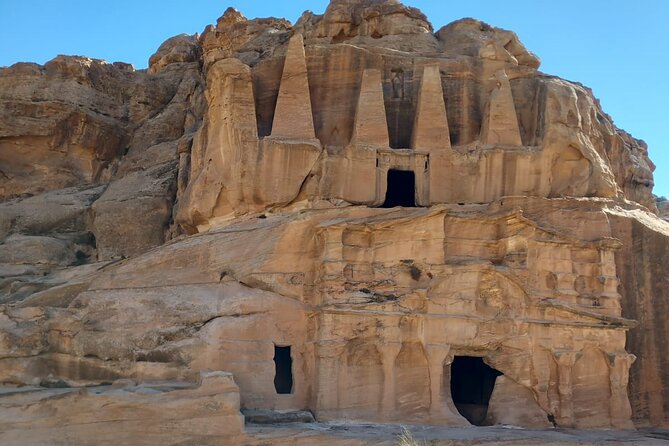 Day trip to Petra by ferry from Sharm el Sheikh - The Petra highlights route: Treasury, Roman Theater, Royal Tombs, Qasr al-Bint
