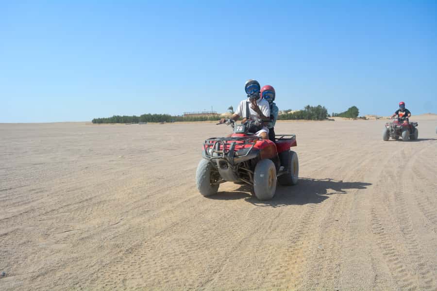 Desert Sunset Quad Bike ATV for 50Km, Oriental Show, Dinner, - Dust, Clothing, and the Little Things That Make or Break Comfort