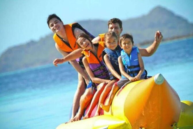 Desert & Water Sports Adventure Day Sharm El Sheikh - Parasailing and banana boat: the Red Sea adrenaline run