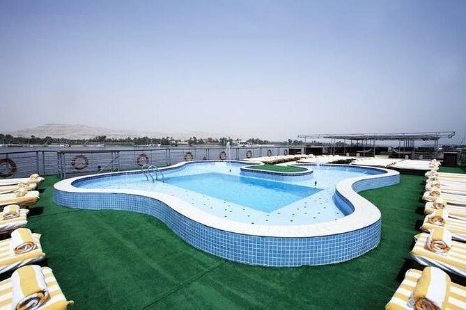 Enjoy 2 nights Nile cruise from Luxor to Aswan,Hot deal - Sailing toward Kom Ombo and the temple stop at sunset