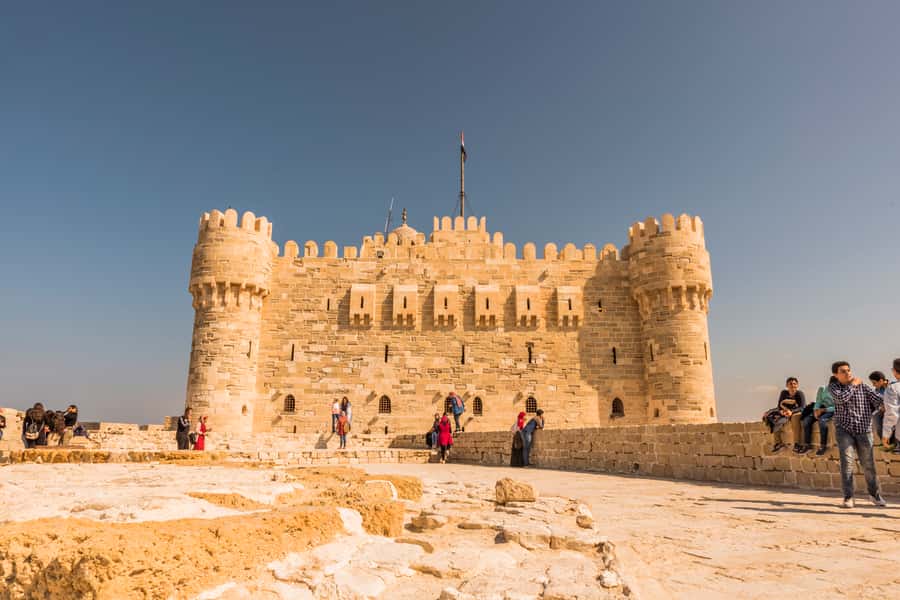 From Alexandria: Full-Day Guided Tour of Historical Sights - Getting to the sites: pickup, air-conditioning, and guide languages