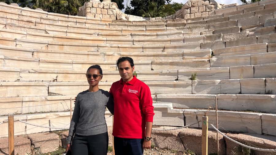 From Alexandria Port: Alexandria Day Tour - Kom el Shoqafa and the Library stop fast, in a good way