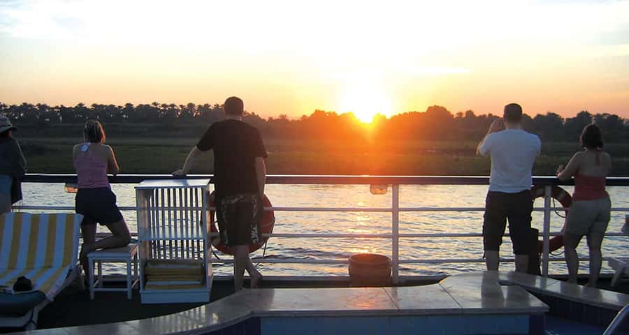 From Aswan: 4-Days 3-Night Nile Cruise with Hot Air Balloon - Luxor sunrise balloon, Hatshepsut’s temple, Memnon statues, then Karnak at full scale