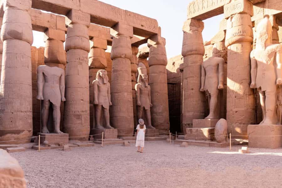 From Cairo: 2-Day Abu Simbel & Luxor Tour - Luxor Temple and Karnak, how to make sense of the temple maze