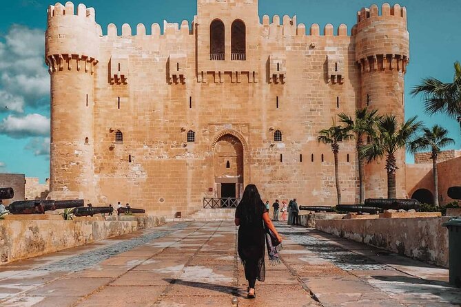From Cairo: Alexandria Catacomb, Lighthouse, Citadel Trip & Lunch - Roman Amphitheater and Pompey’s Pillar: Sunken History and Fast Photos