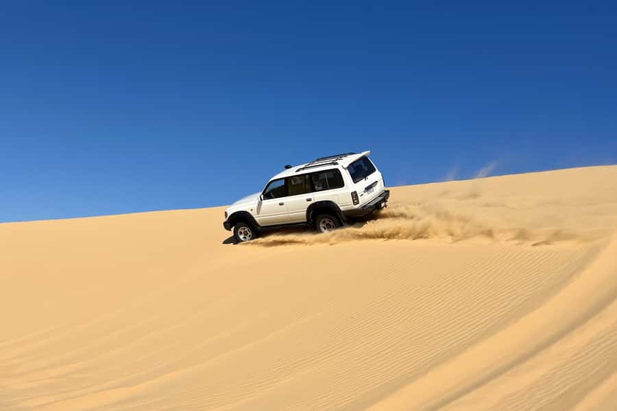 From Cairo: Desert Safari, Camel Ride, Magic Lake, & Lunch - Mudawara Mountain viewpoints: the photo stops that actually deliver