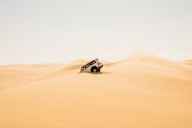 From Cairo: Desert Safari, Waterfalls, Sand boarding and Camel ride with Lunch - Wadi El Rayan Waterfalls, Desert Safari Style