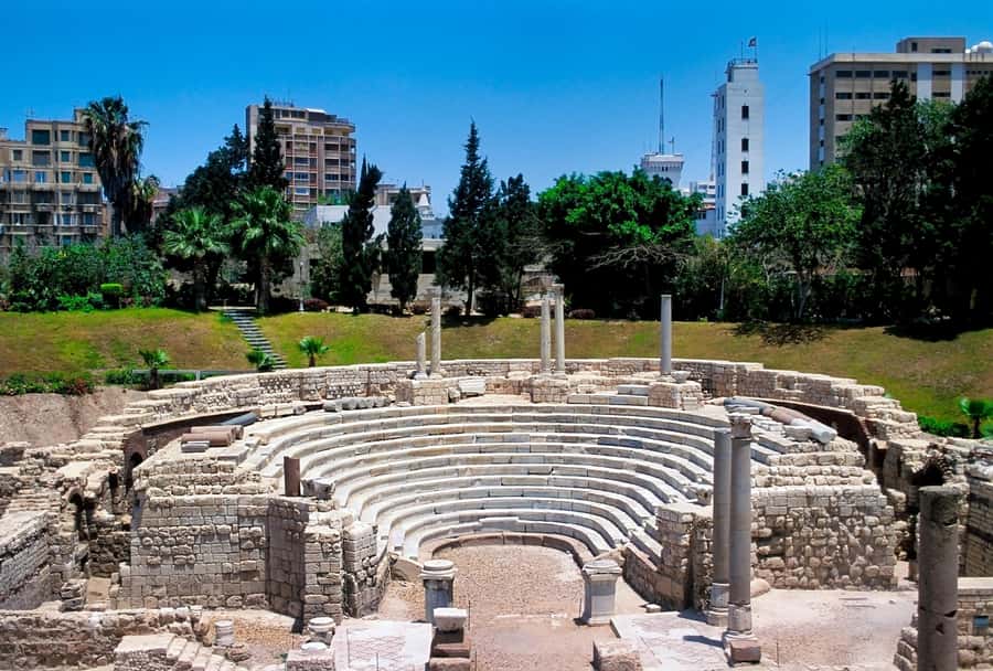 From Cairo: Historical Alexandria Shared Day Tour with Lunch - Serapeum of Alexandria and Kom El-Deka Ruins: More Roman Texture