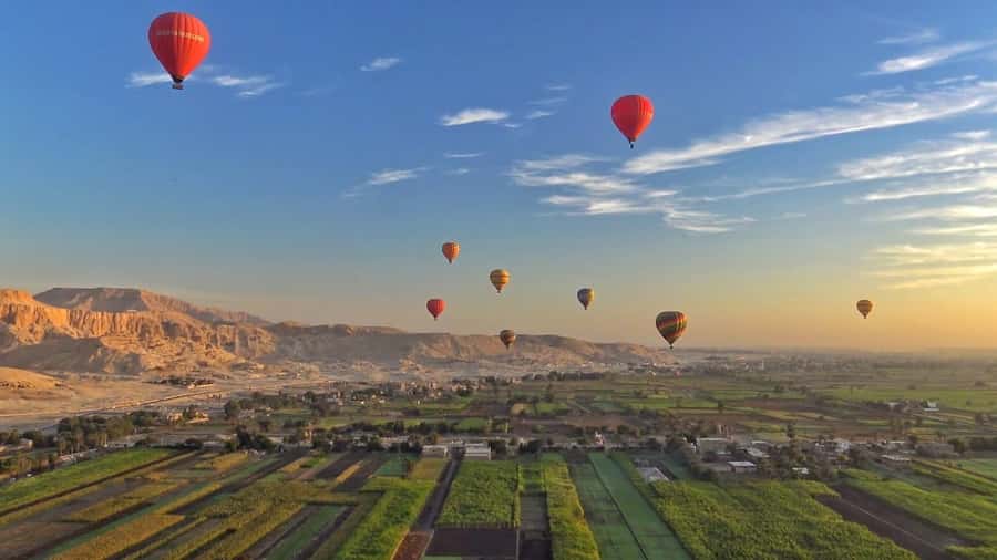 From Cairo: Luxor & Hot Air Balloon Private Trip by Plane - Hatshepsut’s terraces and Medinet Habu’s heavy drama