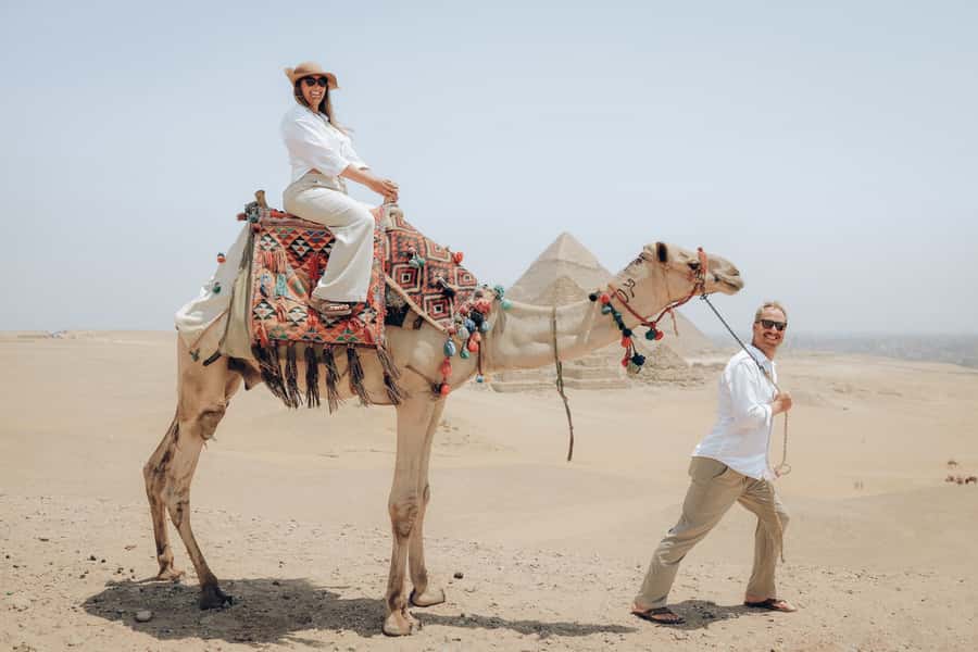 From Cairo: Pyramids of Giza, Sphinx, Saqqara & Memphis Tour - Why the Saqqara to Giza route makes your day click