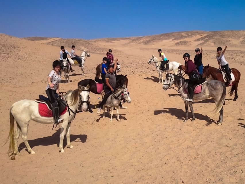 From Hurghada: Makadi Bay Horse Riding Tour - Riding through sand valleys and along the Red Sea