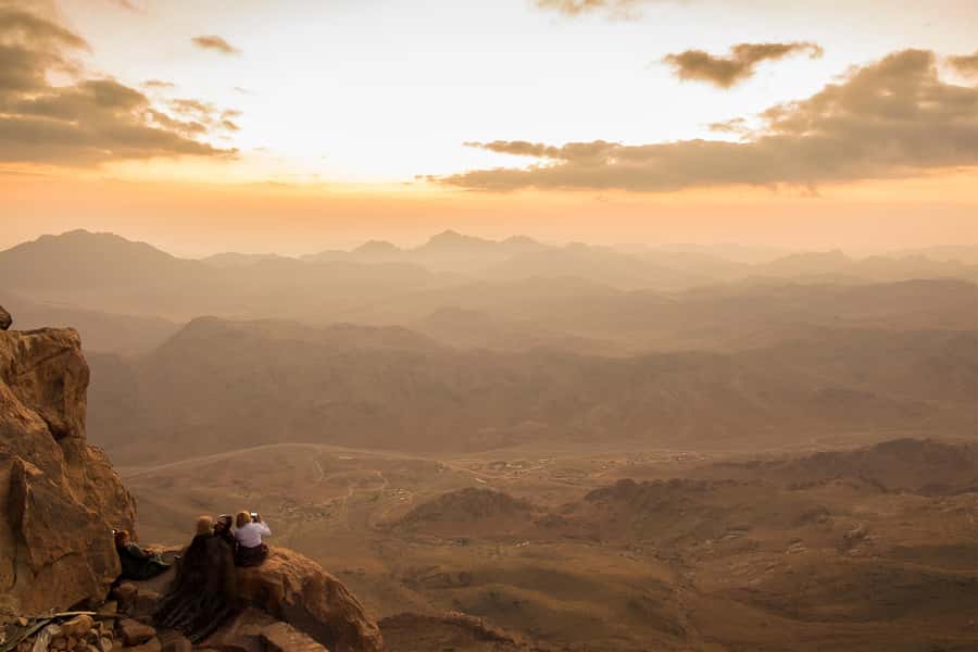 From Sharm: Mount Moses Trekking, Sunrise & Monastery Visit - From Sharm at night: the long pickup that starts the clock