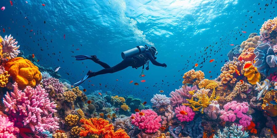 From Sharm: Ras Muhammed & White Island By Boat & intro Dive - What you’ll do at Ras Muhammad: follow the guide, then enjoy the reef