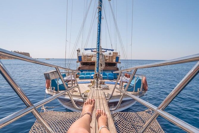Full Day Boat Charter Rental in Sharm El Sheikh - Fly Chair and Hanging Harness: the fun part, safety matters