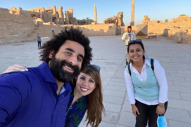 Full-Day Luxor private Tour from Cairo by Plane with Lunch - Deir el-Bahari and Hatshepsut’s temple terraces, plus the Colossi of Memnon