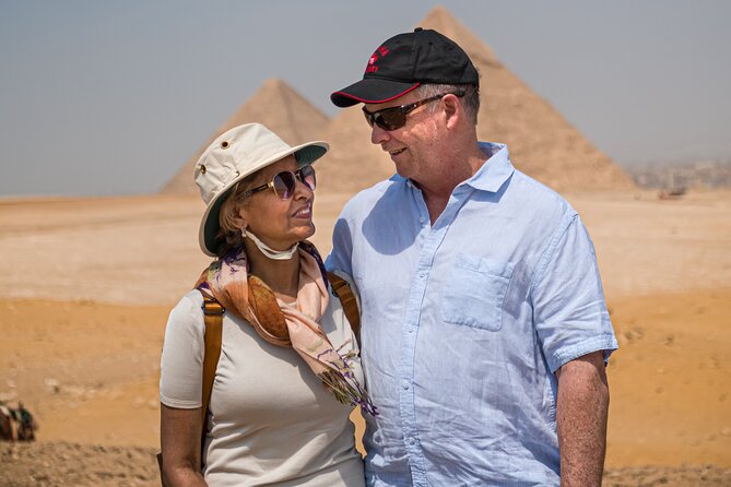 Full-Day Private Tour to Giza Pyramids, Sphinx, Memphis & Saqqara - Memphis and Mit Rahina: Ramses II, Alabaster Sphinx, and Statues That Still Speak