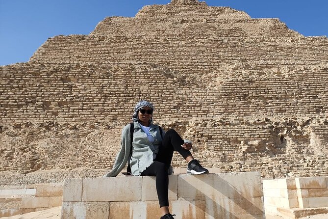 Full day tour to Giza pyramids, Sphinx, Memphis and Saqqara - Lunch, Bottled Water, and Surviving a Long Monument Day