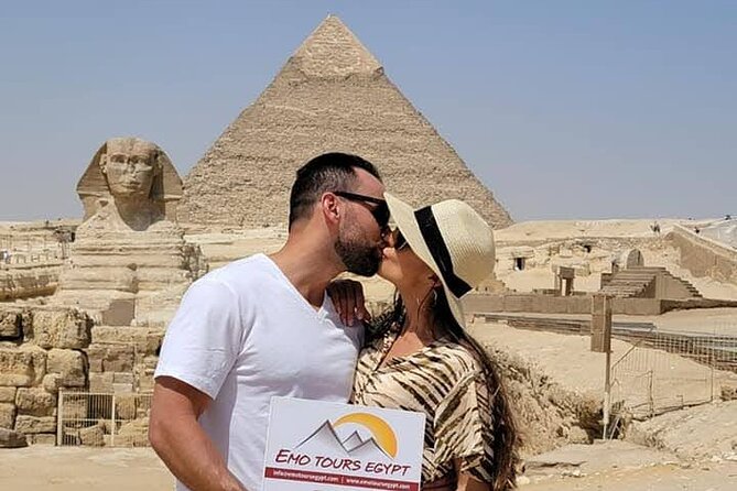 Full Day Tour to Giza Pyramids with Camel Ride and Egyptian Museum in Cairo - Great Pyramid of Cheops (Khufu): the landmark you came for