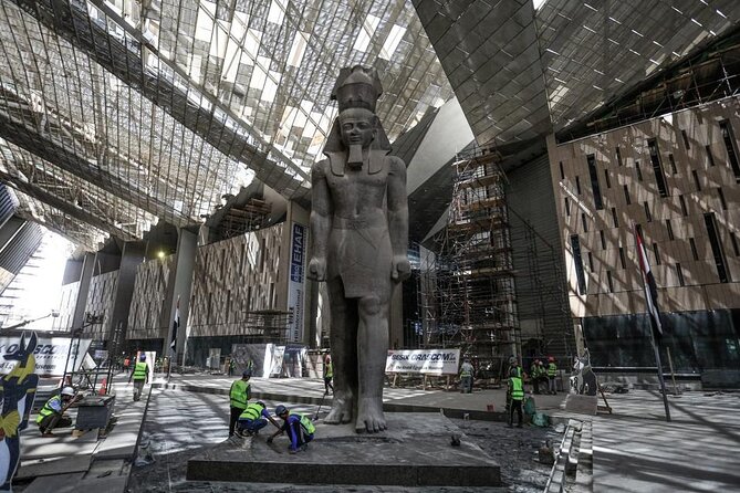 Full-Day Tour to the New Grand Egyptian Museum and Giza Pyramids - Valley Temple of Chephren: Where the Story Gets More Specific