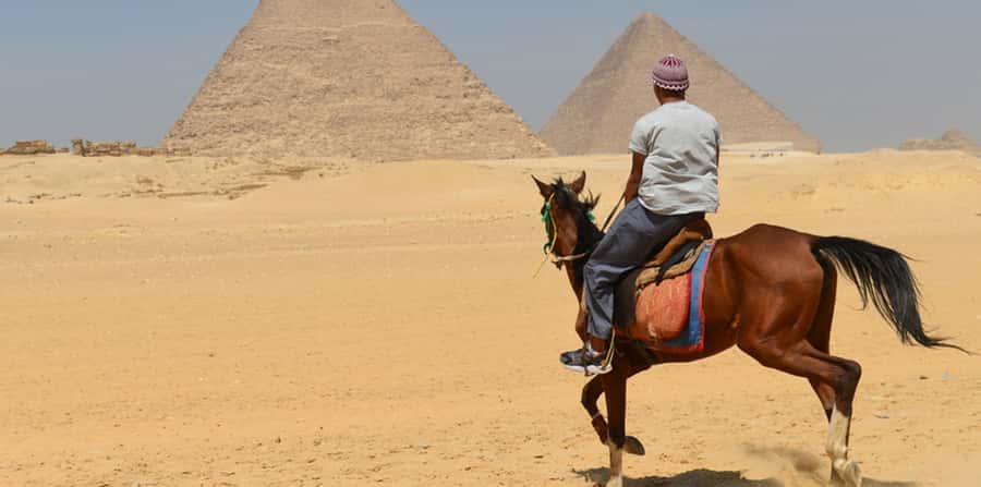 Giza: Arabian Horse Tour Around the Giza Pyramids - Key things to know before you go