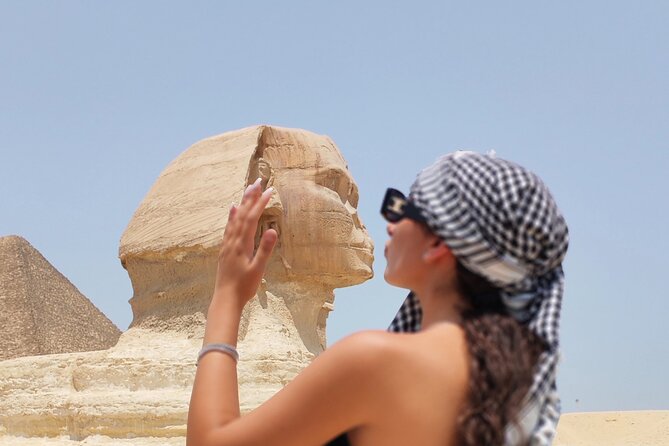 Giza pyramids all inclusive lunch, fees,camel&inside 3rd pyramid - Sphinx Stop With Panoramic Desert Views