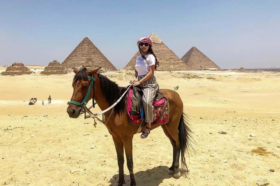 Giza Pyramids and Sphinx: Half-Day Private or Group Tour - Sphinx close-up: the best part for photos and for imagination