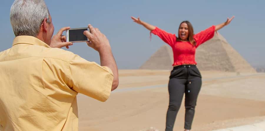 Giza: Pyramids at Sunset Guided Camel Tour - The sunset setup that makes Giza feel different
