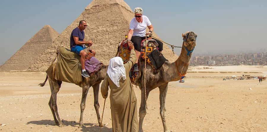 Giza: Pyramids at Sunset Guided Camel Tour - Price and value: $20 is fair if you use what is included