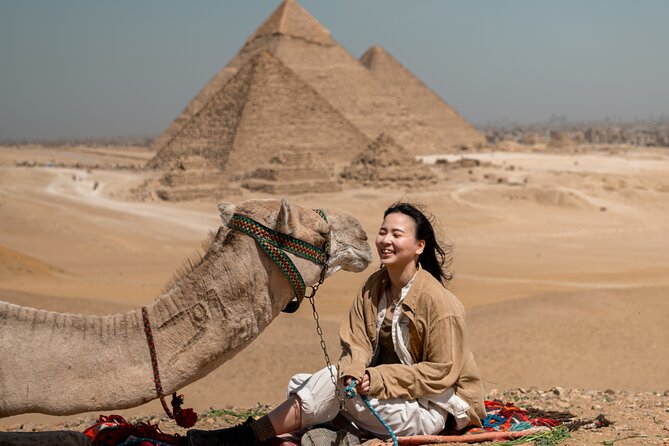 Giza Pyramids Photoshoot with Jumping Horse, Camel and Sphinx - Great Sphinx: Close Views, Multiple Angles, and Stories That Make It Click