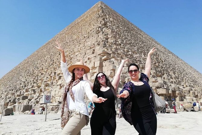 Giza Pyramids, Ride a Camel, Sphinx, Egyptian Museum& Bazaar, Lunch is included. - Egyptian Museum priorities: King Tut highlights and the Golden Death Mask
