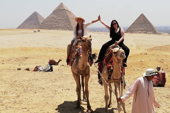 Giza Pyramids, Ride a Camel, Sphinx, Egyptian Museum& Bazaar, Lunch is included. - Why this $93 price often feels like a fair deal for a full day