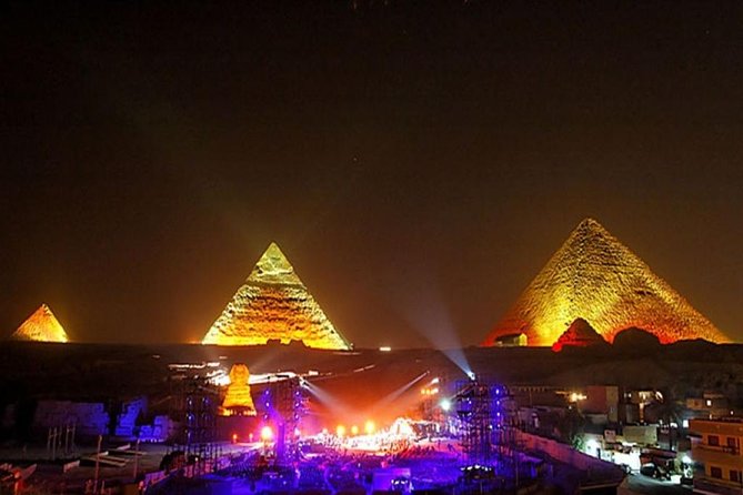 Giza Pyramids Sound & Light Show At Night - The One-Hour Show: What Actually Happens From 7 to 8 pm