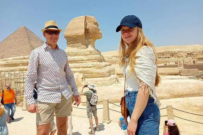 Giza Pyramids, Sphinx, Memphis, Saqqara, with private tour guide - Giza Plateau: Great Pyramids, Khafre’s Temple, and the Sphinx in Real Time