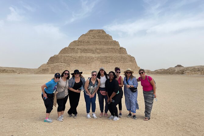 Giza pyramids, sphinx , panorama pyramids & shopping tour - Hotel pickup and an air-conditioned ride, the real comfort advantage