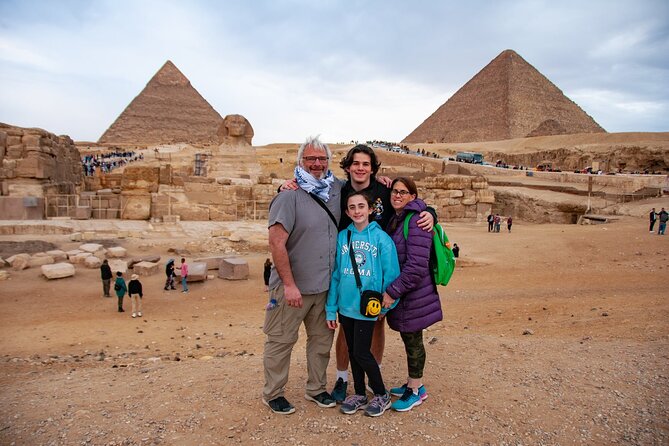 Giza Pyramids, Sphinx, Saqqara, and Memphis Private Day Tour - Giza Pyramids and the Great Pyramid story you can picture