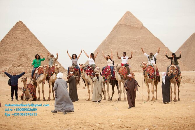 Giza Pyramids, the Sphinx, Islamic & Coptic Cairo Tour - Lunch, Breaks, and Staying Comfortable Through 8 Hours