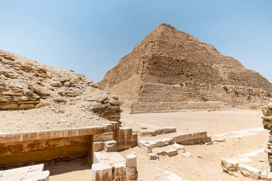 Giza: Sakkara, Memphis & Dahshur (Pyramid & Felucca Options) - Giza Pyramids option: the Great Pyramid, Sphinx, and the big-idea overview