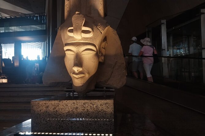 Grand Egyptian Museum, Grand staircase, New Galleries, and lunch. - Skipping lines and managing crowds without missing the point