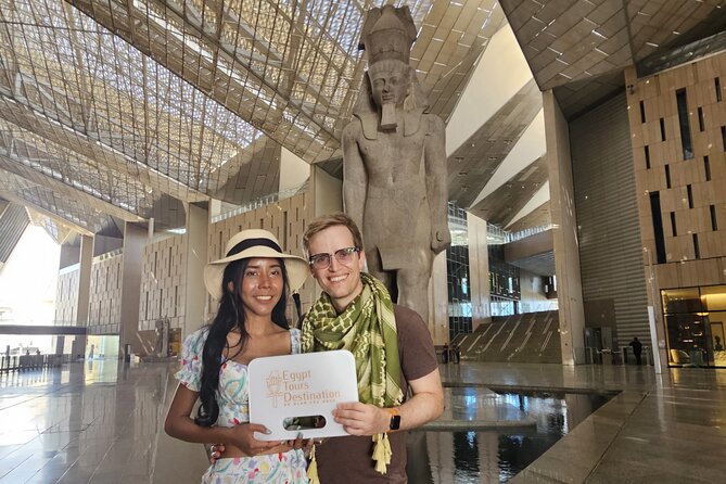 Grand Egyptian Museum, Grand staircase, New Galleries & lunch - The value of a GEM tour with an Egyptologist (not just a ticket)