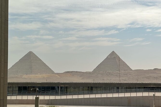 Grand Egyptian Museum, Grand staircase, New Galleries & lunch - New galleries with 18 halls and 8,000-plus artifacts